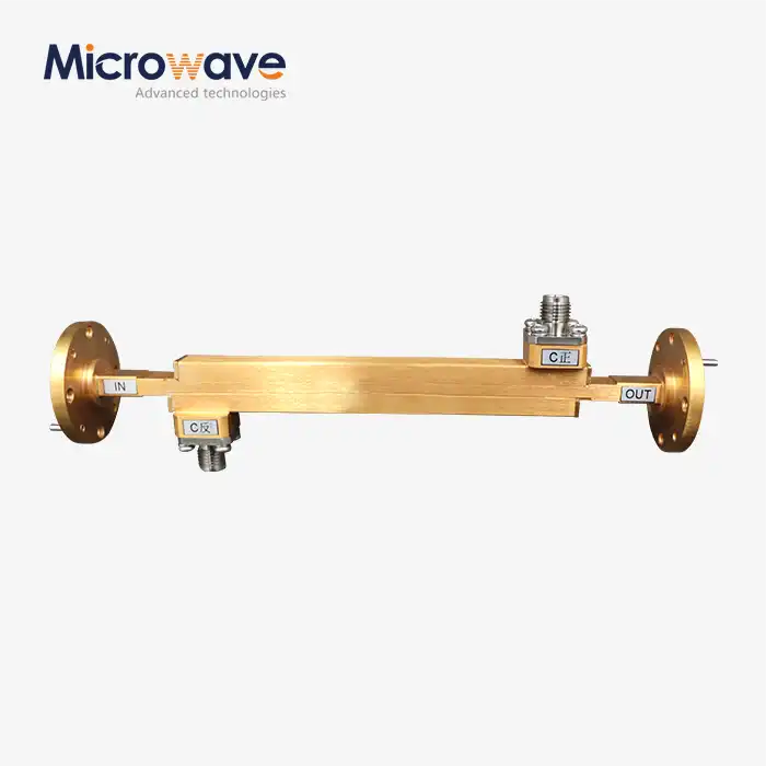 Double-Ridged Waveguide Broadwall Directional Coupler